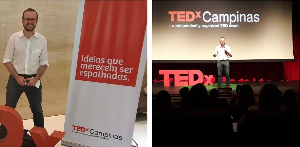 Durante minha participação no TEDx Campinas, quando tive oportunidade de falar sobre o poder do NÃO
